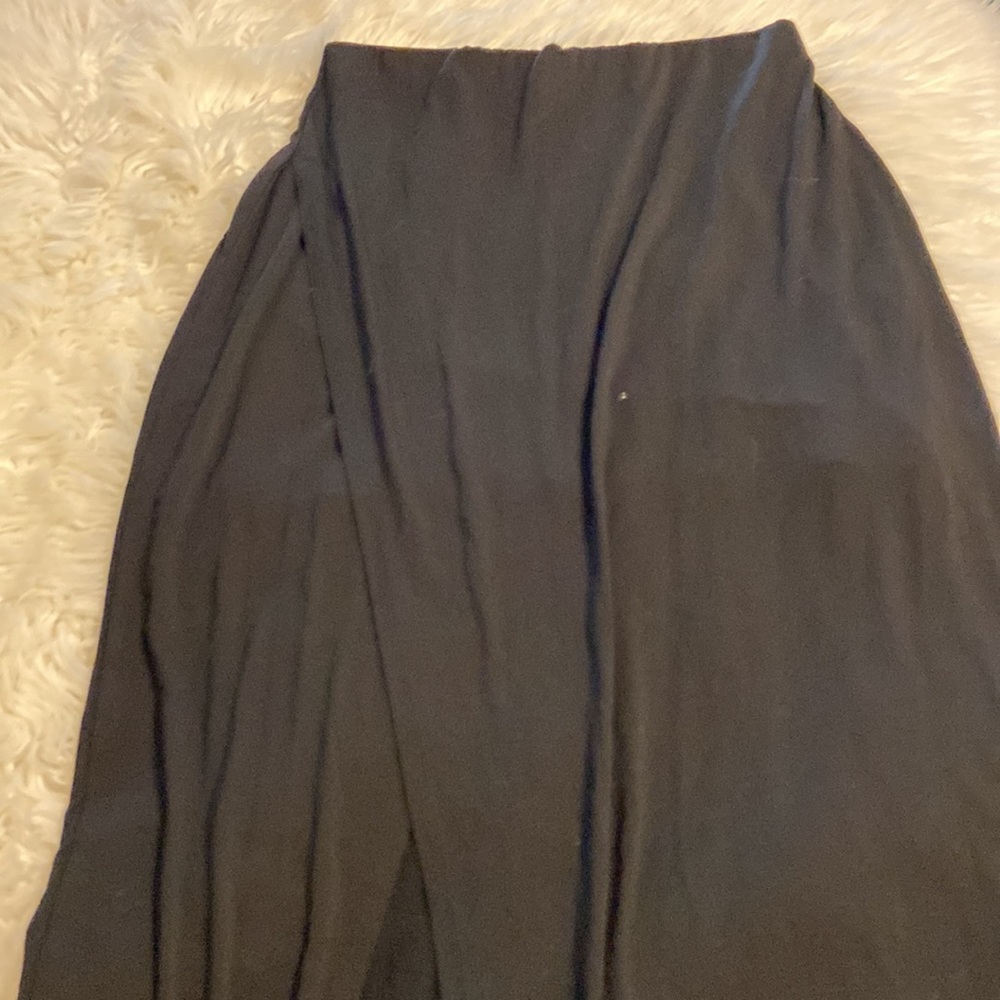 White House Black Market Maxi Skirt size S length 38” waist 28” with elastic - Picture 15 of 15